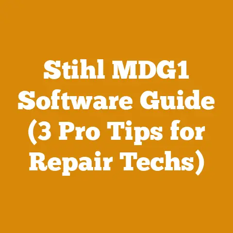 Stihl MDG1 Software Guide (3 Pro Tips for Repair Techs)
