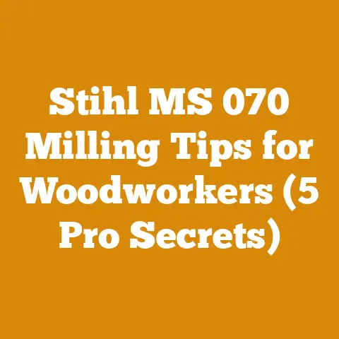 Stihl MS 070 Milling Tips for Woodworkers (5 Pro Secrets)