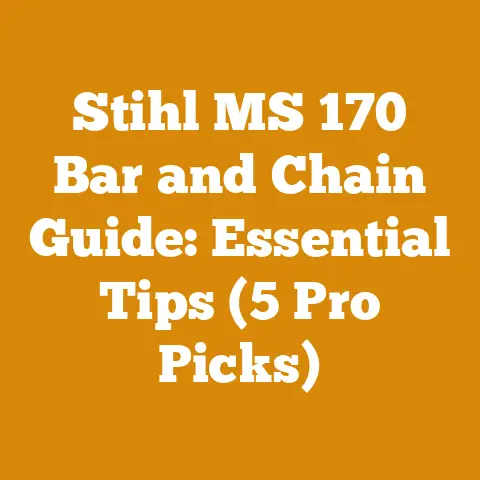 Stihl MS 170 Bar and Chain Guide: Essential Tips (5 Pro Picks)
