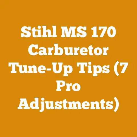 Stihl MS 170 Carburetor Tune-Up Tips (7 Pro Adjustments)