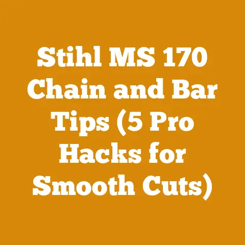 Stihl MS 170 Chain and Bar Tips (5 Pro Hacks for Smooth Cuts)