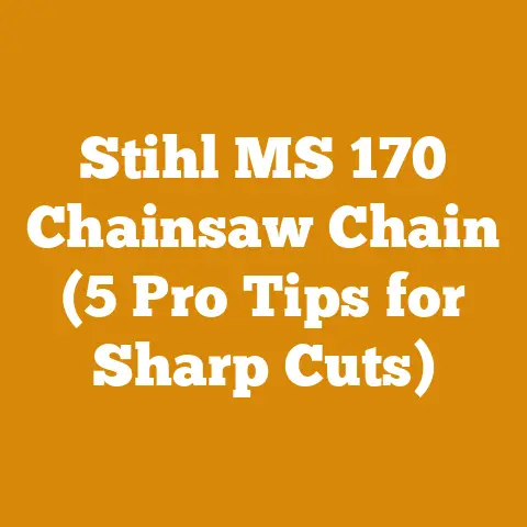 Stihl MS 170 Chainsaw Chain (5 Pro Tips for Sharp Cuts)