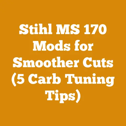 Stihl MS 170 Mods for Smoother Cuts (5 Carb Tuning Tips)