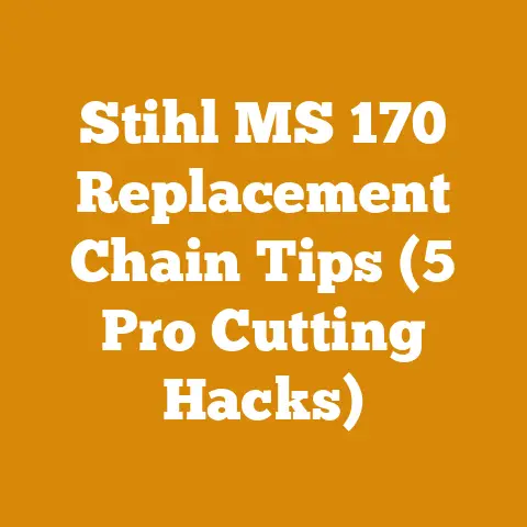 Stihl MS 170 Replacement Chain Tips (5 Pro Cutting Hacks)