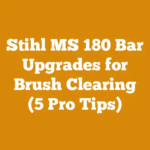 Stihl MS 180 Bar Upgrades for Brush Clearing (5 Pro Tips)