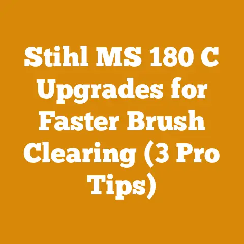 Stihl MS 180 C Upgrades for Faster Brush Clearing (3 Pro Tips)