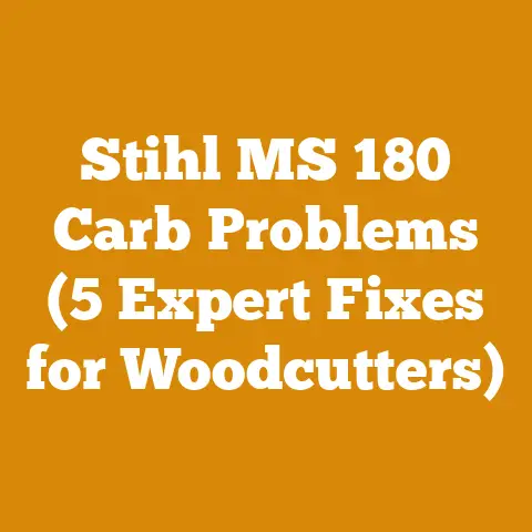 Stihl MS 180 Carb Problems (5 Expert Fixes for Woodcutters)