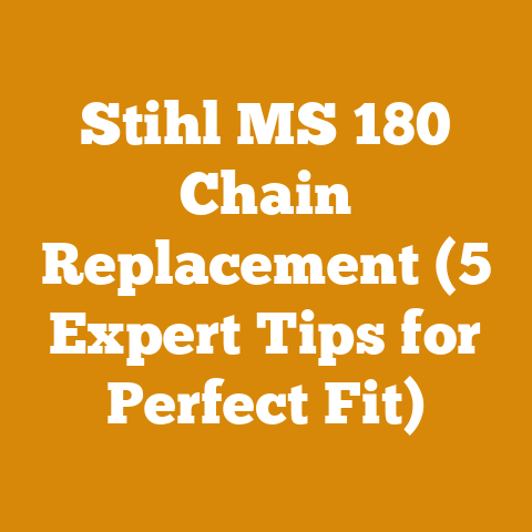 Stihl MS 180 Chain Replacement (5 Expert Tips for Perfect Fit)