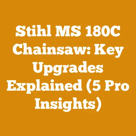 Stihl MS 180C Chainsaw: Key Upgrades Explained (5 Pro Insights)