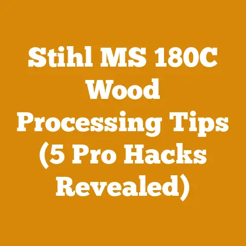 Stihl MS 180C Wood Processing Tips (5 Pro Hacks Revealed)