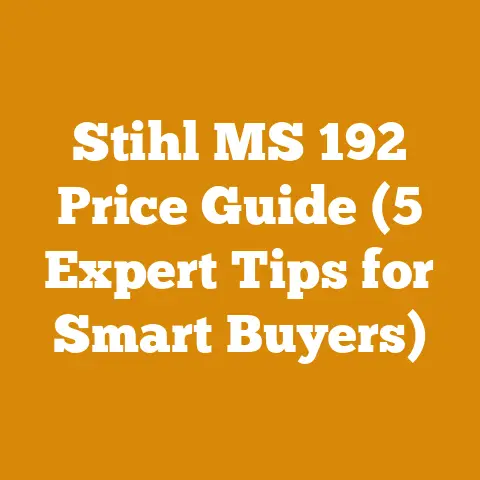 Stihl MS 192 Price Guide (5 Expert Tips for Smart Buyers)