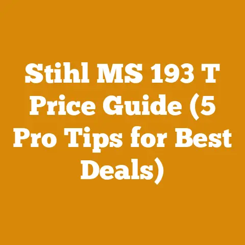 Stihl MS 193 T Price Guide (5 Pro Tips for Best Deals)