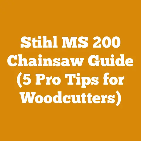 Stihl MS 200 Chainsaw Guide (5 Pro Tips for Woodcutters)