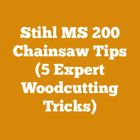 Stihl MS 200 Chainsaw Tips (5 Expert Woodcutting Tricks)