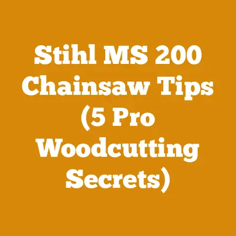 Stihl MS 200 Chainsaw Tips (5 Pro Woodcutting Secrets)