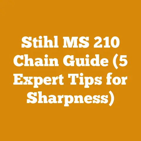 Stihl MS 210 Chain Guide (5 Expert Tips for Sharpness)