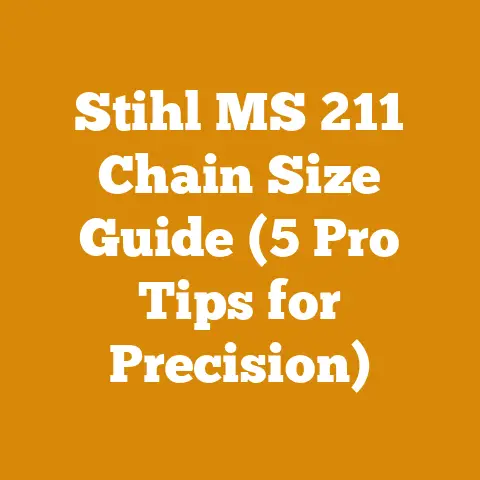 Stihl MS 211 Chain Size Guide (5 Pro Tips for Precision)