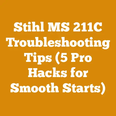 Stihl MS 211C Troubleshooting Tips (5 Pro Hacks for Smooth Starts)