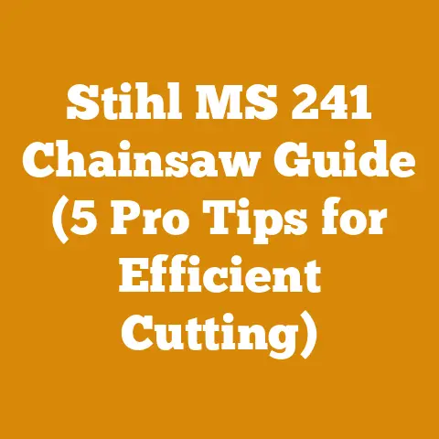 Stihl MS 241 Chainsaw Guide (5 Pro Tips for Efficient Cutting)