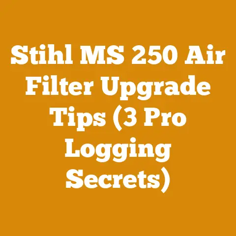 Stihl MS 250 Air Filter Upgrade Tips (3 Pro Logging Secrets)