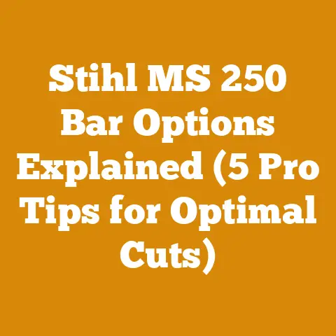 Stihl MS 250 Bar Options Explained (5 Pro Tips for Optimal Cuts)