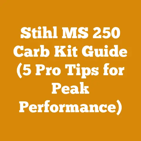 Stihl MS 250 Carb Kit Guide (5 Pro Tips for Peak Performance)
