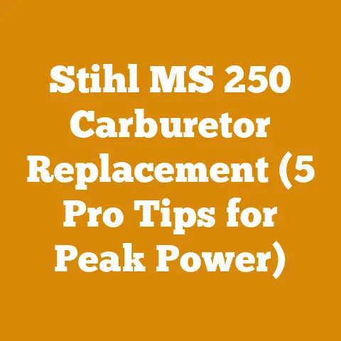 Stihl MS 250 Carburetor Replacement (5 Pro Tips for Peak Power)