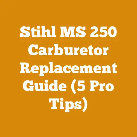 Stihl MS 250 Carburetor Replacement Guide (5 Pro Tips)