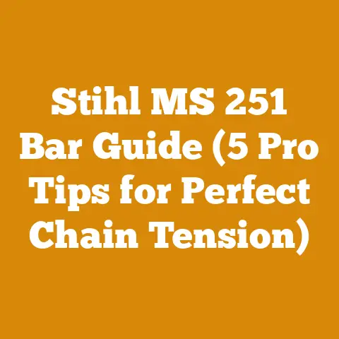 Stihl MS 251 Bar Guide (5 Pro Tips for Perfect Chain Tension)