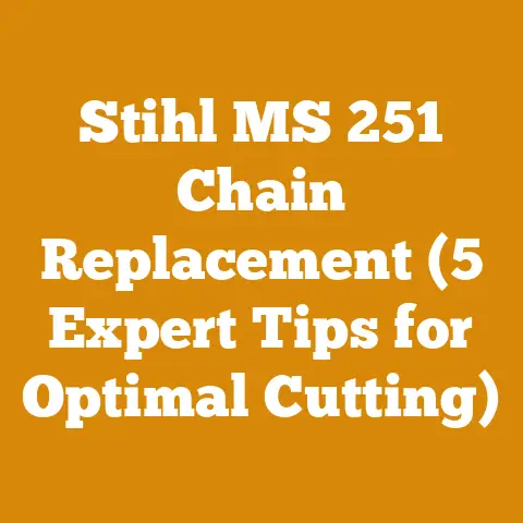Stihl MS 251 Chain Replacement (5 Expert Tips for Optimal Cutting)