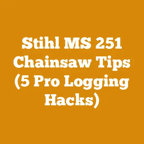Stihl MS 251 Chainsaw Tips (5 Pro Logging Hacks)