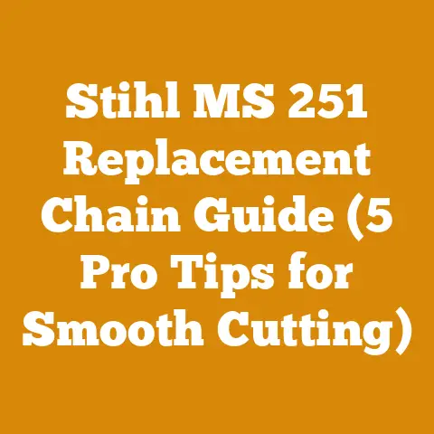 Stihl MS 251 Replacement Chain Guide (5 Pro Tips for Smooth Cutting)