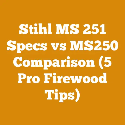 Stihl MS 251 Specs vs MS250 Comparison (5 Pro Firewood Tips)