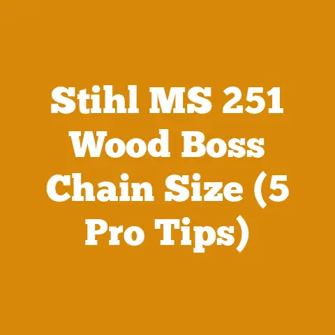 Stihl MS 251 Wood Boss Chain Size (5 Pro Tips)