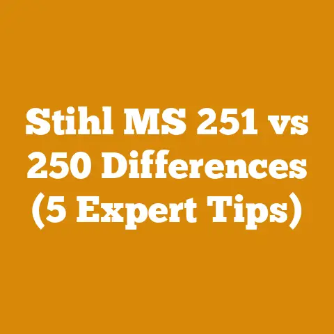 Stihl MS 251 vs 250 Differences (5 Expert Tips)