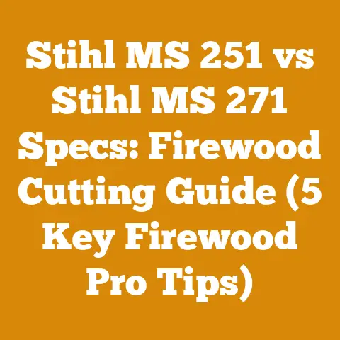Stihl MS 251 vs Stihl MS 271 Specs: Firewood Cutting Guide (5 Key Firewood Pro Tips)