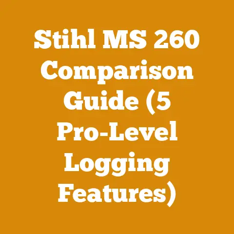 Stihl MS 260 Comparison Guide (5 Pro-Level Logging Features)
