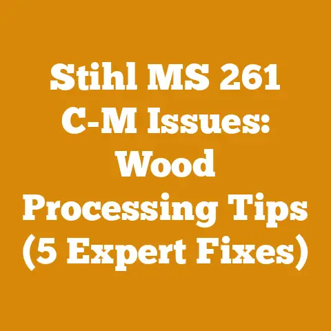 Stihl MS 261 C-M Issues: Wood Processing Tips (5 Expert Fixes)