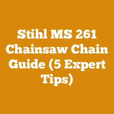 Stihl MS 261 Chainsaw Chain Guide (5 Expert Tips)