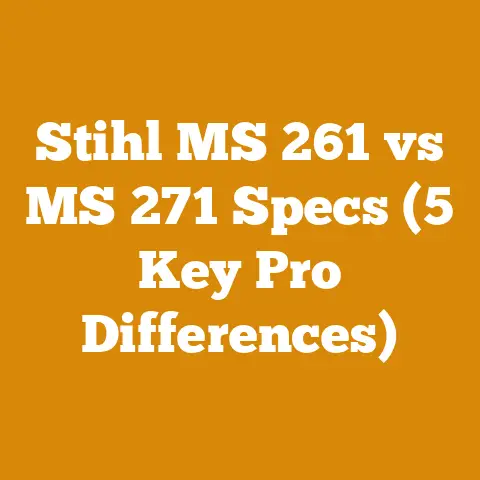 Stihl MS 261 vs MS 271 Specs (5 Key Pro Differences)