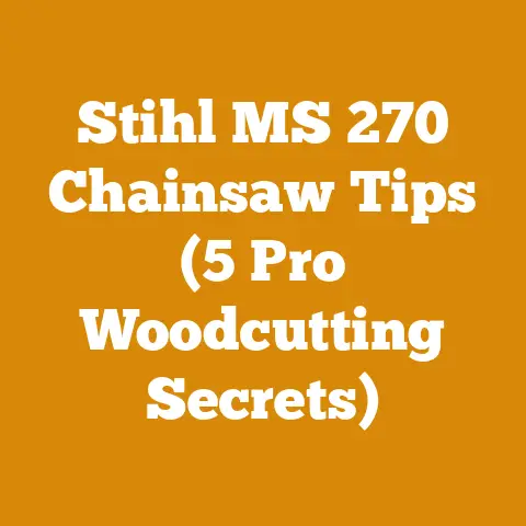Stihl MS 270 Chainsaw Tips (5 Pro Woodcutting Secrets)