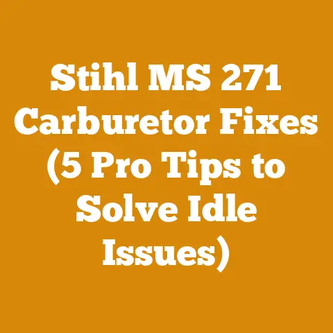 Stihl MS 271 Carburetor Fixes (5 Pro Tips to Solve Idle Issues)