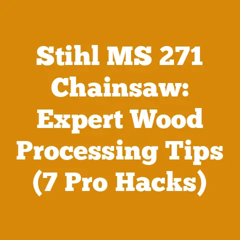 Stihl MS 271 Chainsaw: Expert Wood Processing Tips (7 Pro Hacks)