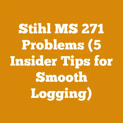 Stihl MS 271 Problems (5 Insider Tips for Smooth Logging)