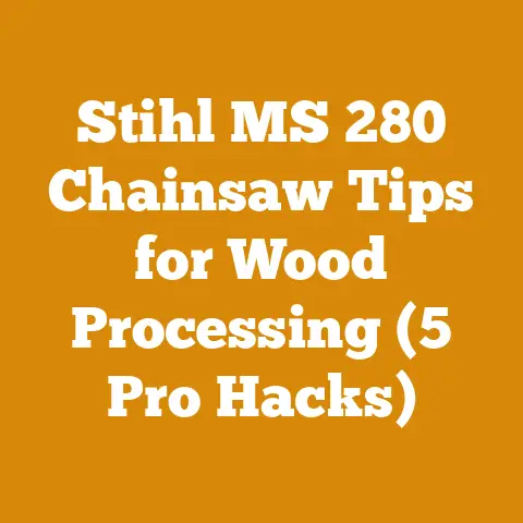 Stihl MS 280 Chainsaw Tips for Wood Processing (5 Pro Hacks)