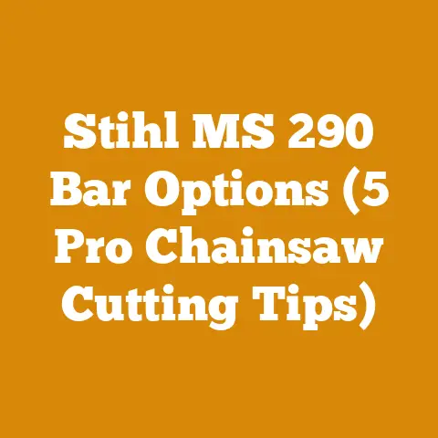 Stihl MS 290 Bar Options (5 Pro Chainsaw Cutting Tips)