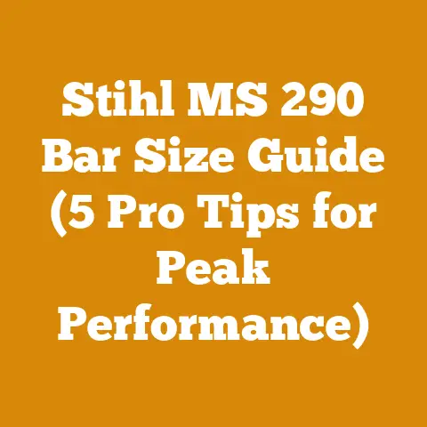 Stihl MS 290 Bar Size Guide (5 Pro Tips for Peak Performance)