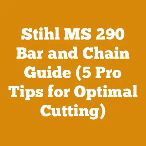 Stihl MS 290 Bar and Chain Guide (5 Pro Tips for Optimal Cutting)