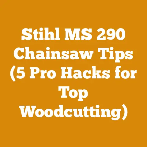 Stihl MS 290 Chainsaw Tips (5 Pro Hacks for Top Woodcutting)