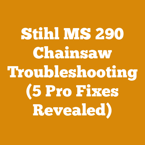 Stihl MS 290 Chainsaw Troubleshooting (5 Pro Fixes Revealed)